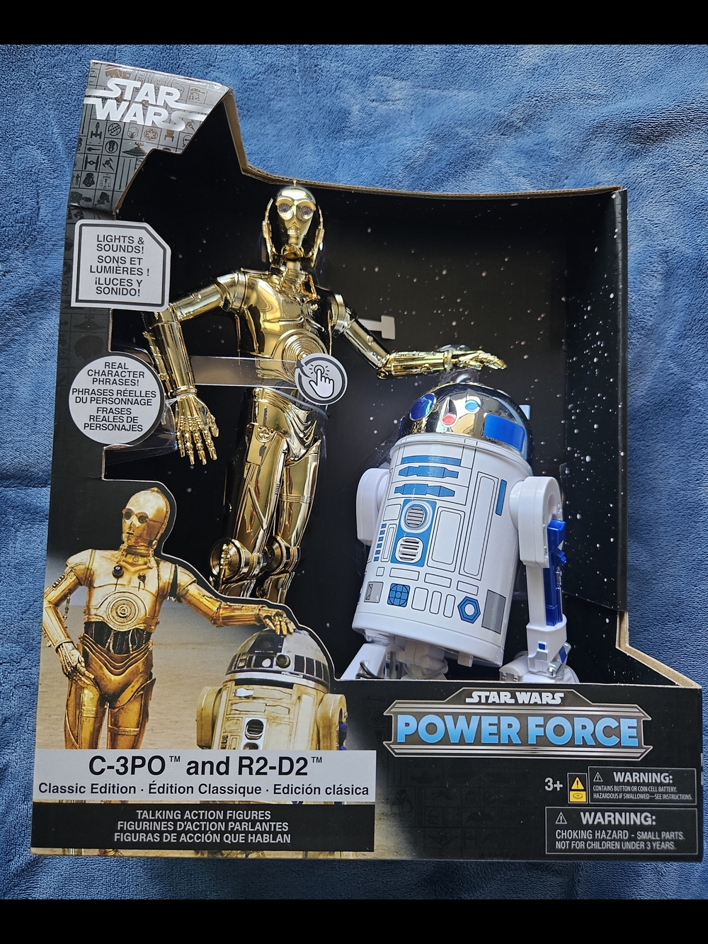NEW  Disney Parks exclusive Star Wars Power Force talking action figure set